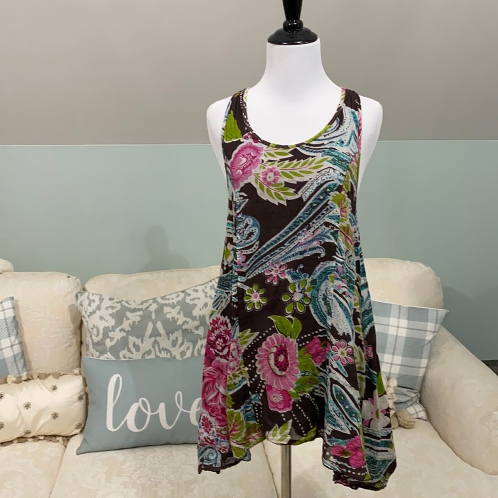 Funky People Racerback Asymmetrical Women’s Tunic